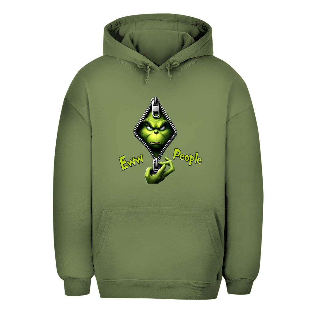 Unisex Oversize Hoodie "Eww People"
