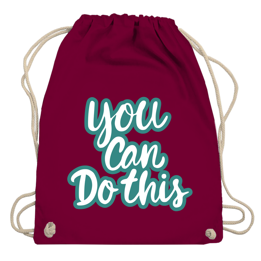 Turnbeutel "You can do this"