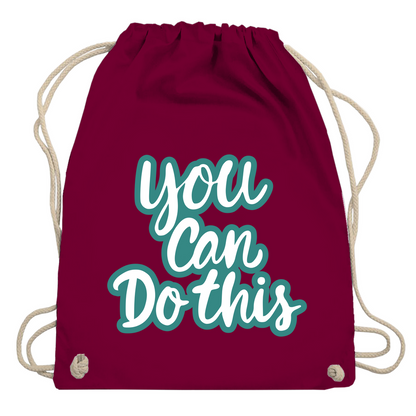 Turnbeutel "You can do this"