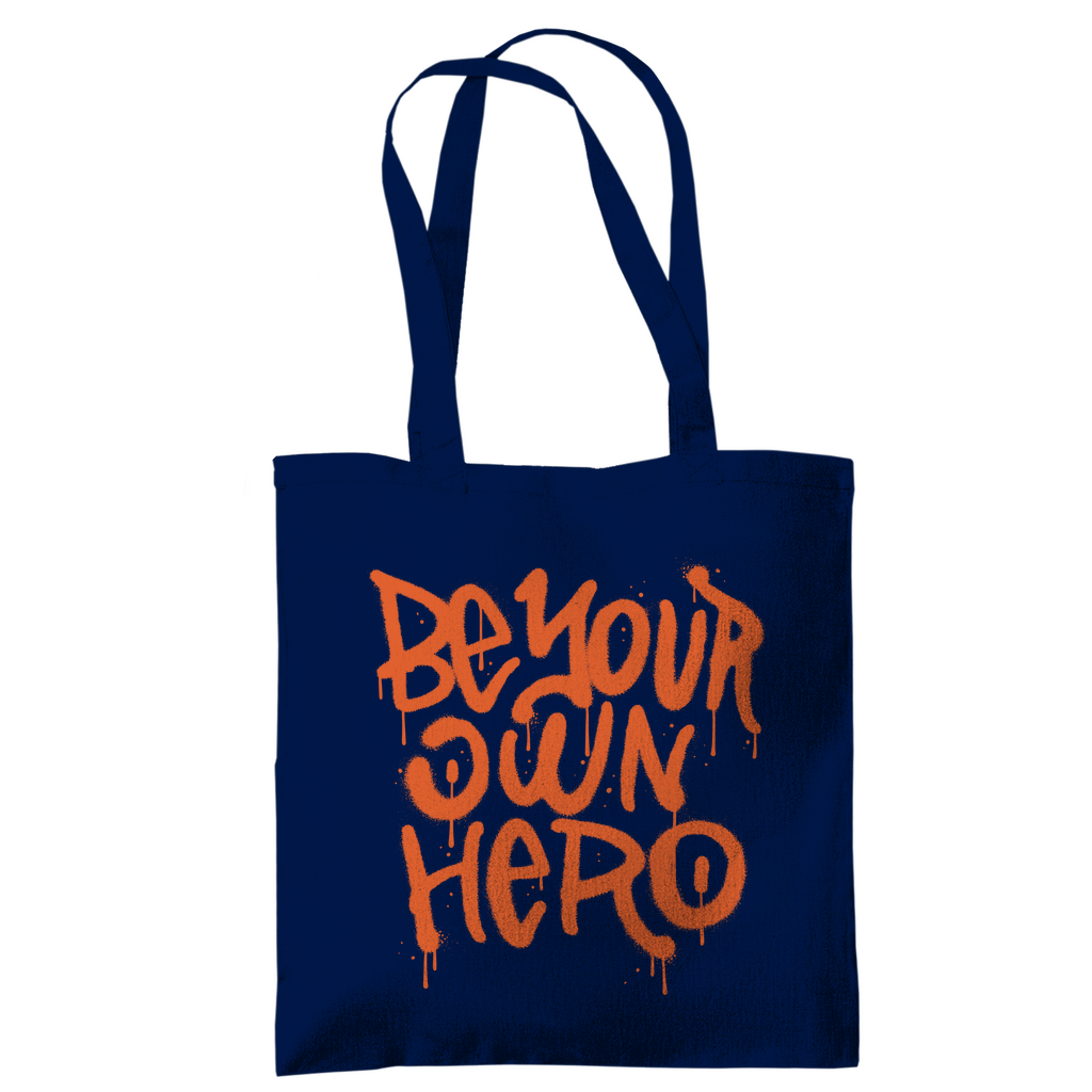 Tragetasche "Be your own Hero" - Grafikmagie