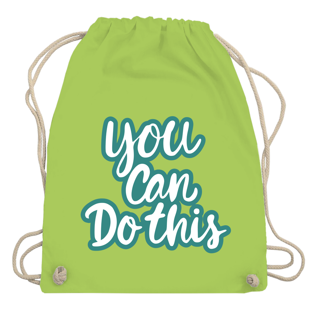 Turnbeutel "You can do this"
