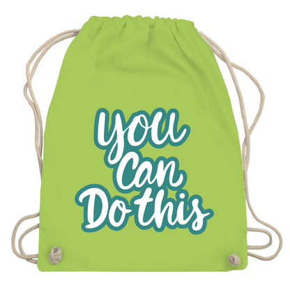 Turnbeutel "You can do this"