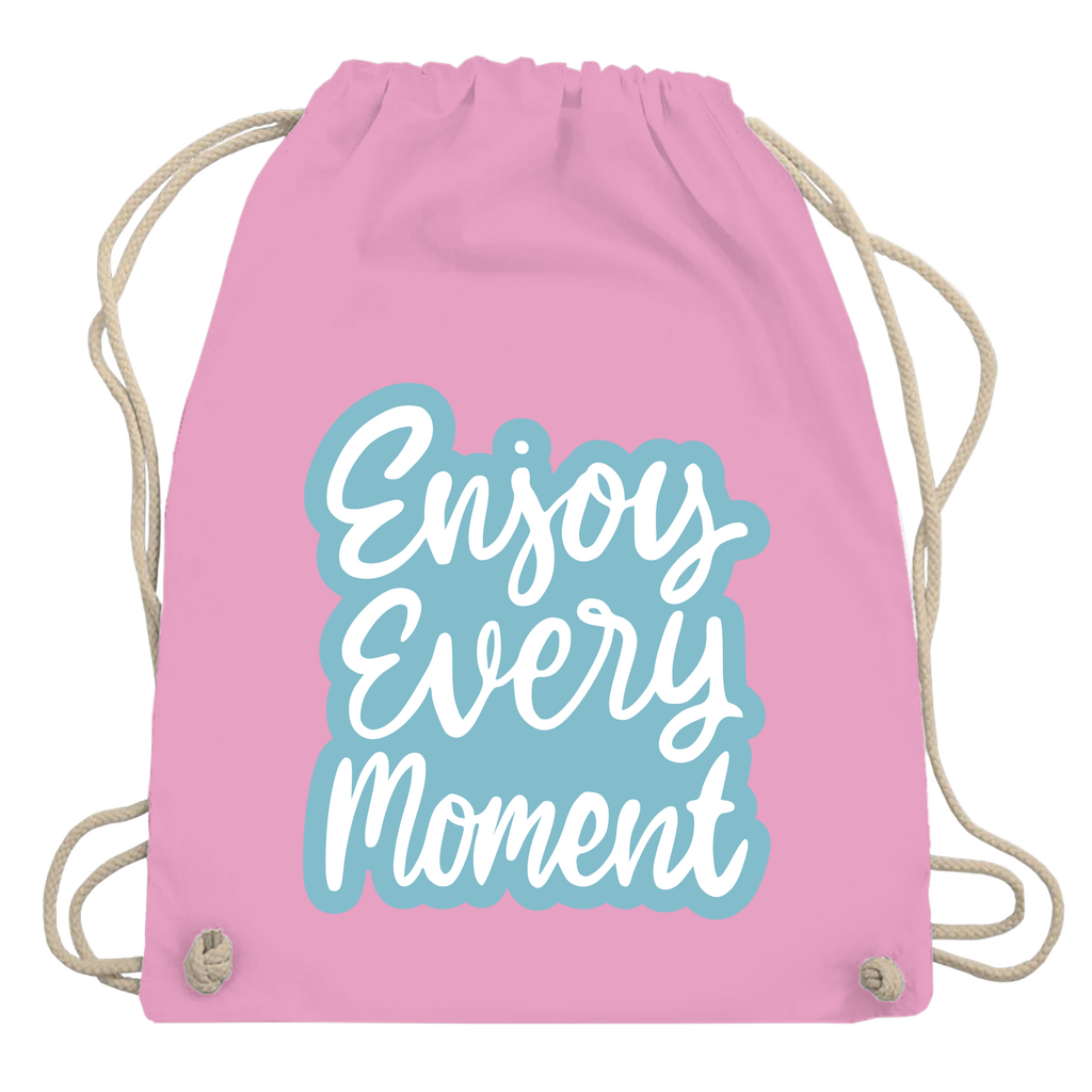 Turnbeutel "Enjoy every Moment"