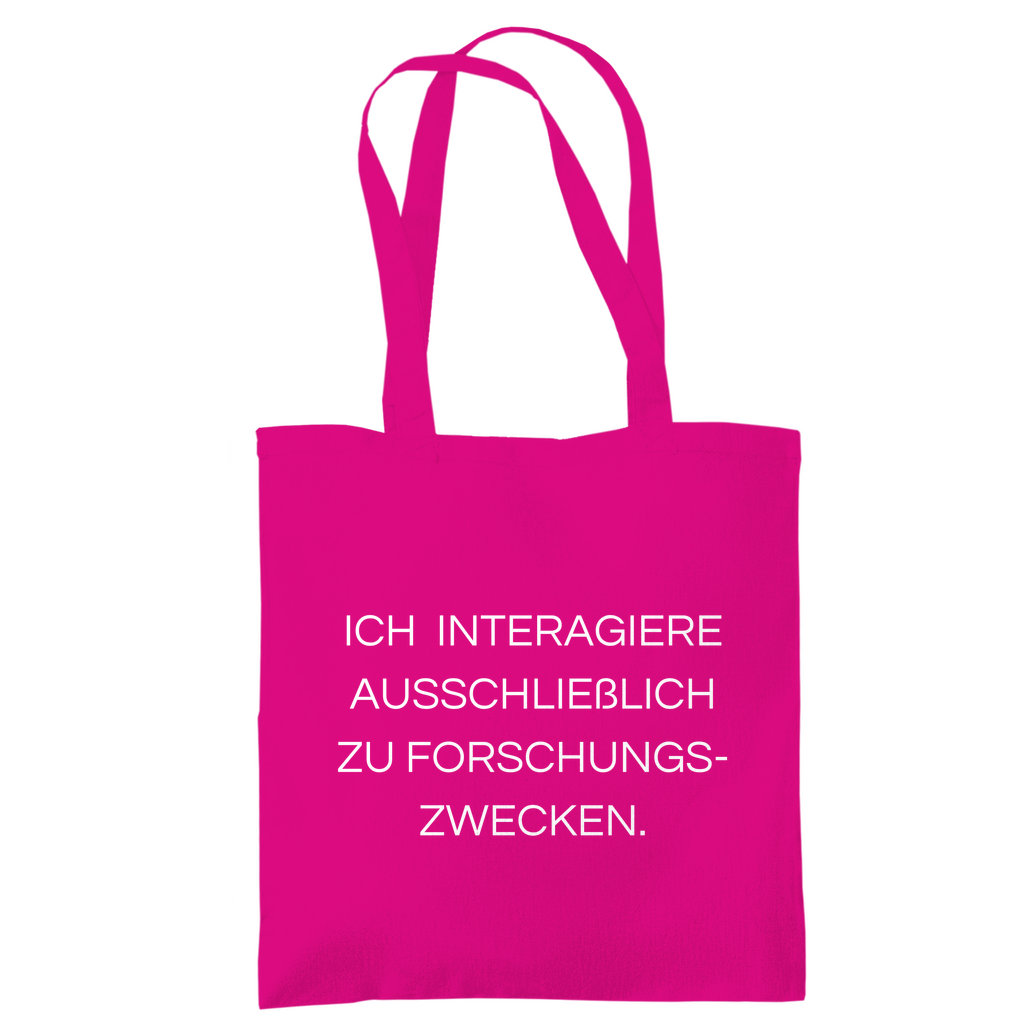 Tragetasche "Ich interagiere" - Grafikmagie