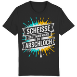 Premium T-Shirt "Scheisse sagt man nicht..."