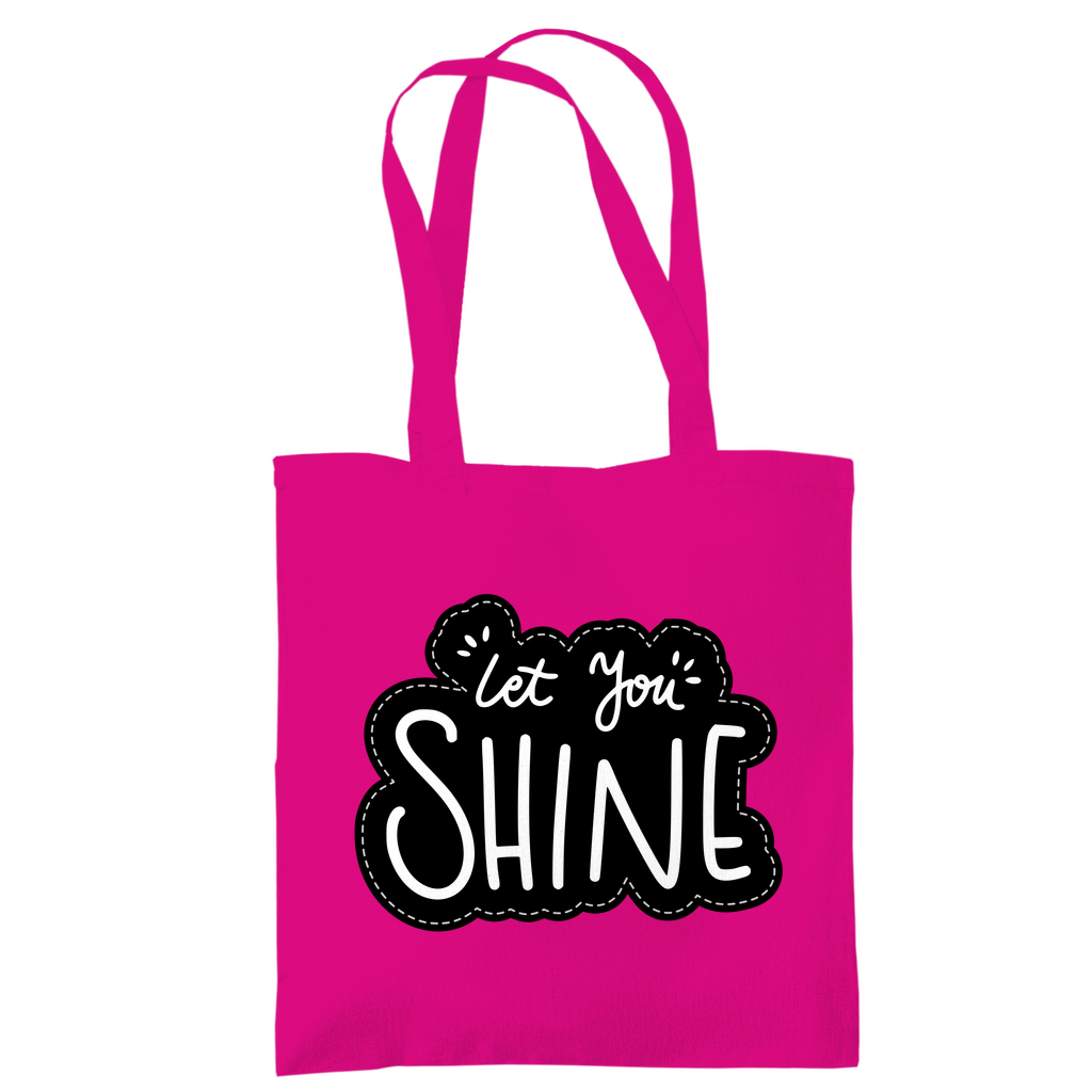 Tragetasche "Let you shine" - Grafikmagie