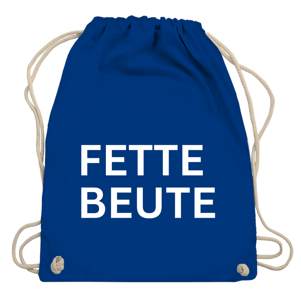 Turnbeutel "Fette Beute"