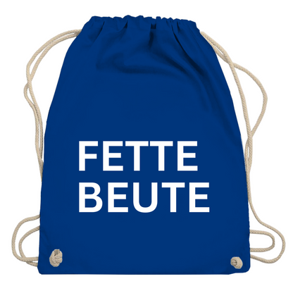 Turnbeutel "Fette Beute"