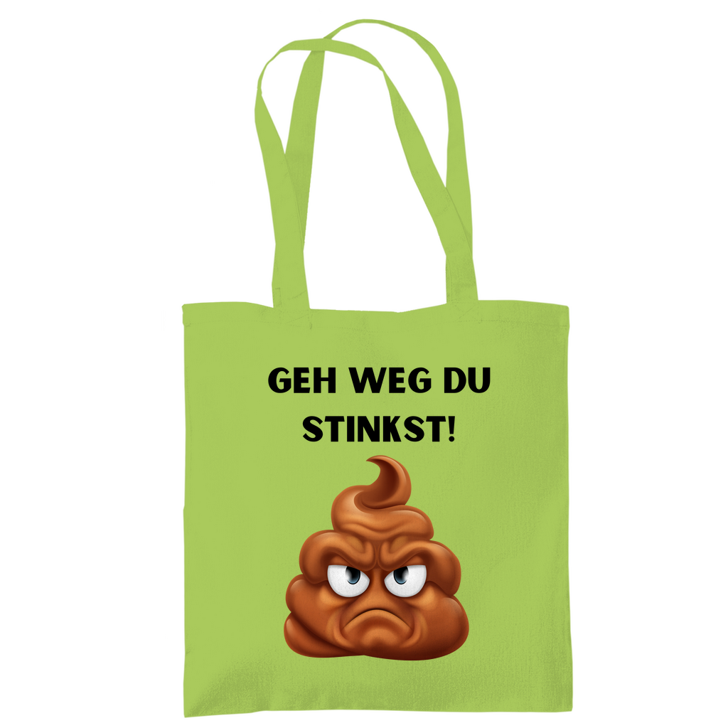 Tragetasche "Geh weg du stinkst" - Grafikmagie