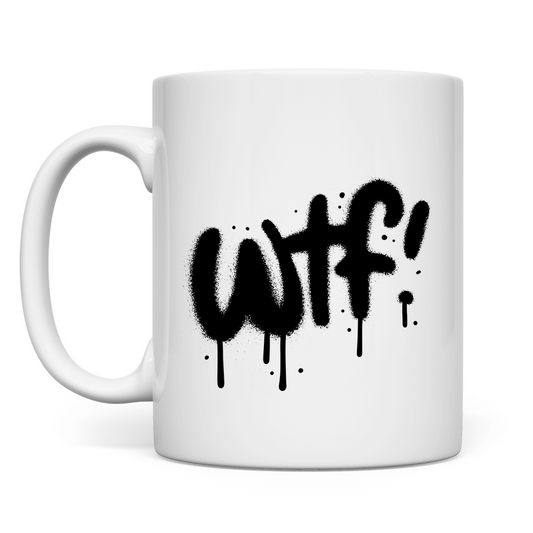 Tasse "WTF" - Grafikmagie