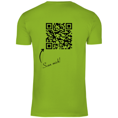 Herren T-Shirt QR Code Linkbaum