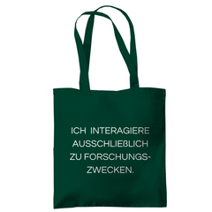 Tragetasche "Ich interagiere" - Grafikmagie