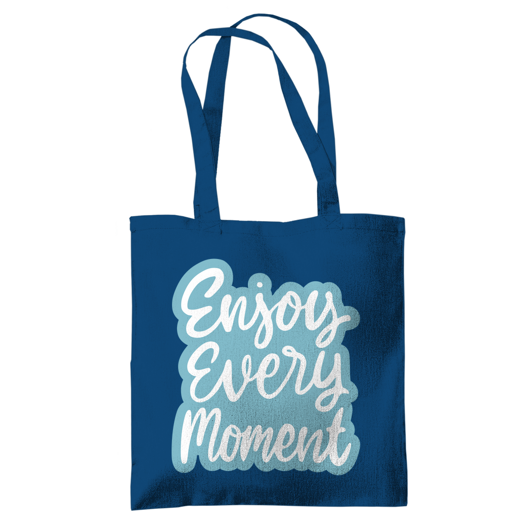 Tragetasche "Enjoy every Moment" - Grafikmagie