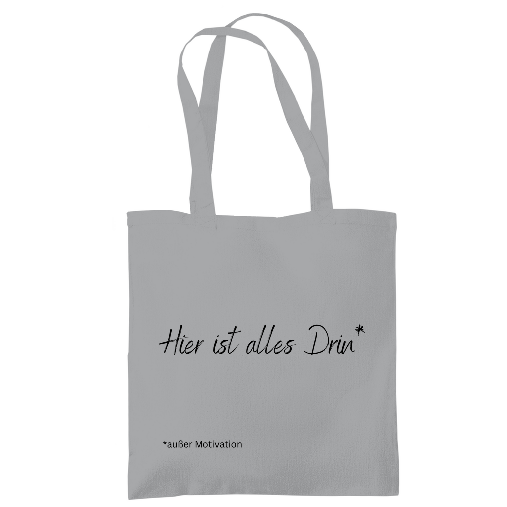 Tragetasche "Hier ist alles drin" - Grafikmagie
