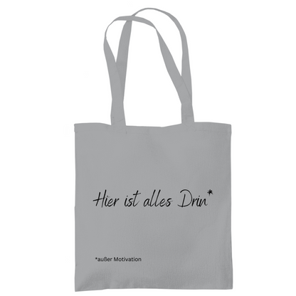 Tragetasche "Hier ist alles drin" - Grafikmagie
