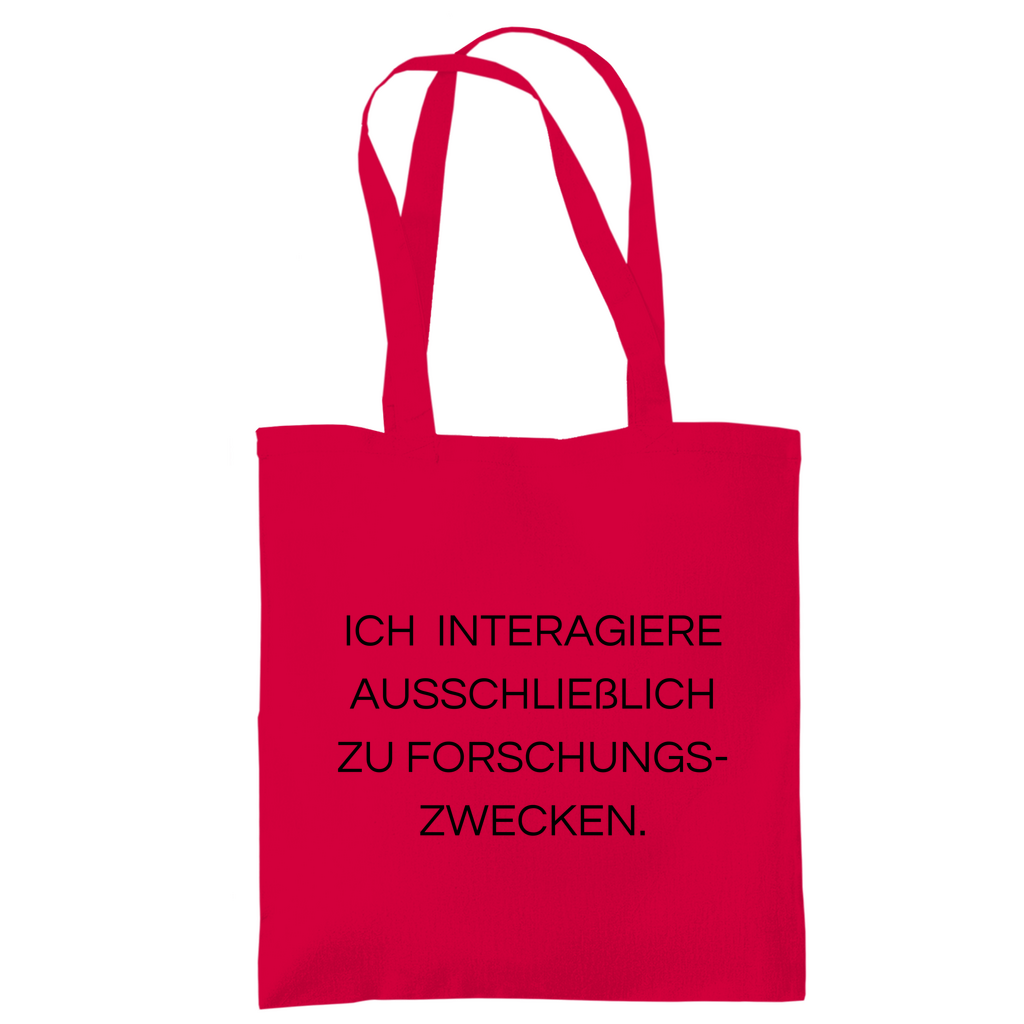 Tragetasche "Ich interagiere" - Grafikmagie