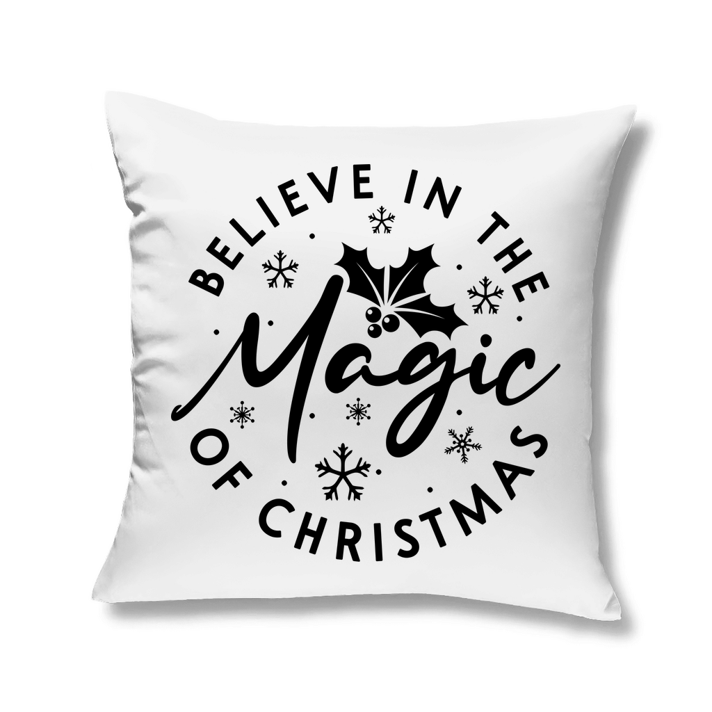 Kopfkissen "I Belive in the magic of Christmas"