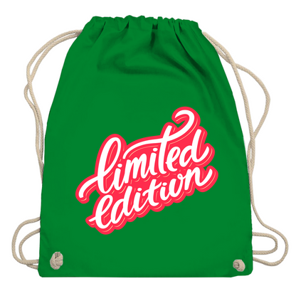Turnbeutel "limited edition"