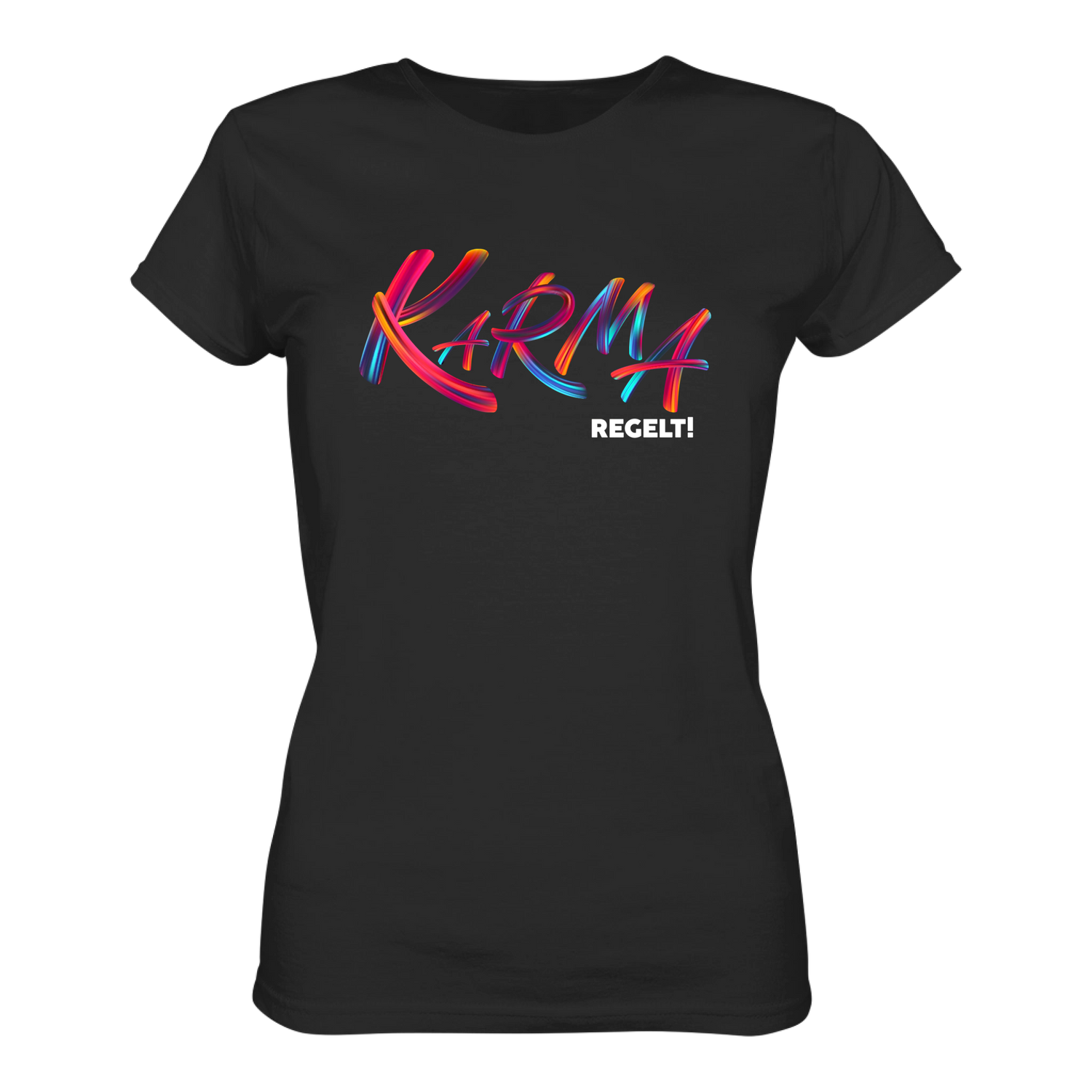 Karma regelt T-Shirt Tailliert