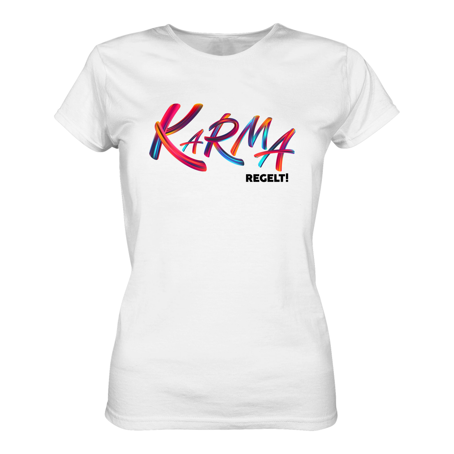 Karma regelt T-Shirt Tailliert