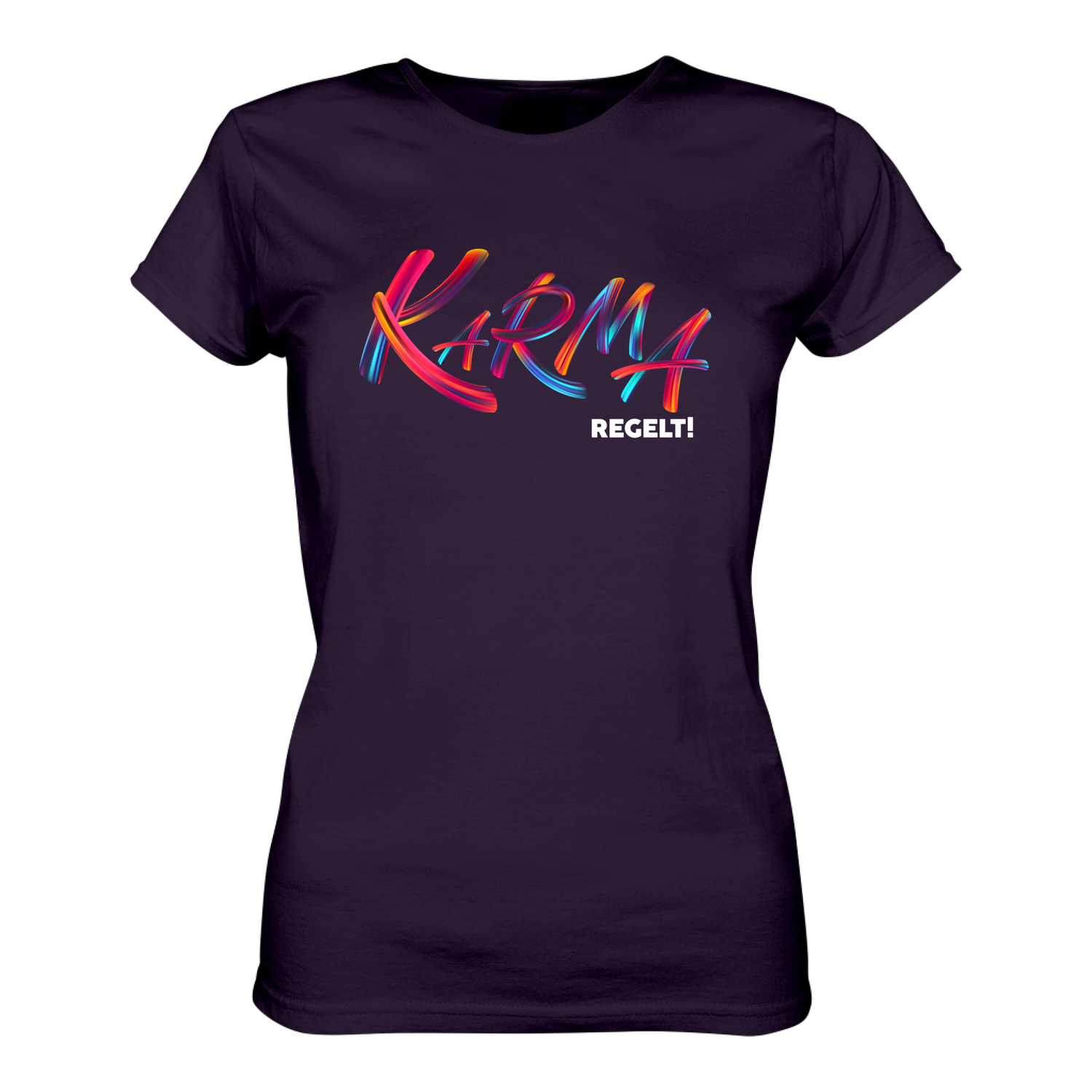 Karma regelt T-Shirt Tailliert