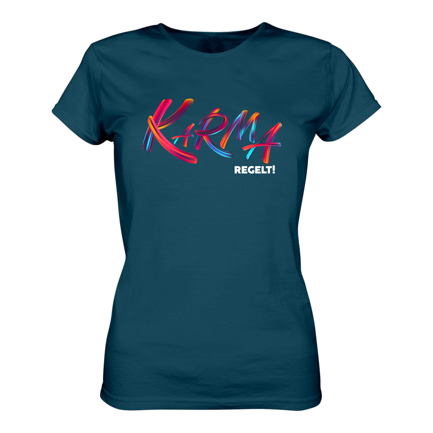 Karma regelt T-Shirt Tailliert