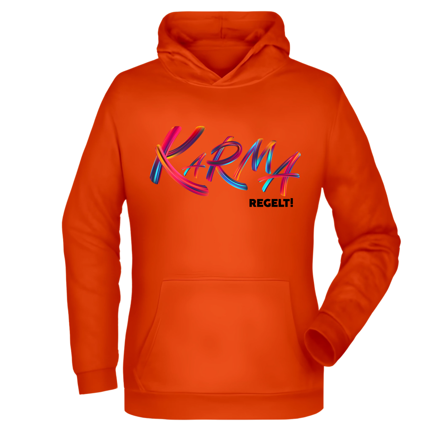 Karma regelt Damen Hoodie