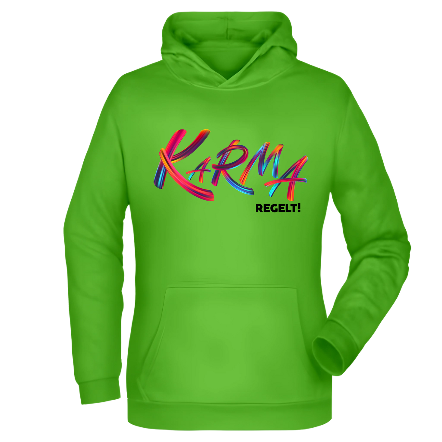 Karma regelt Damen Hoodie