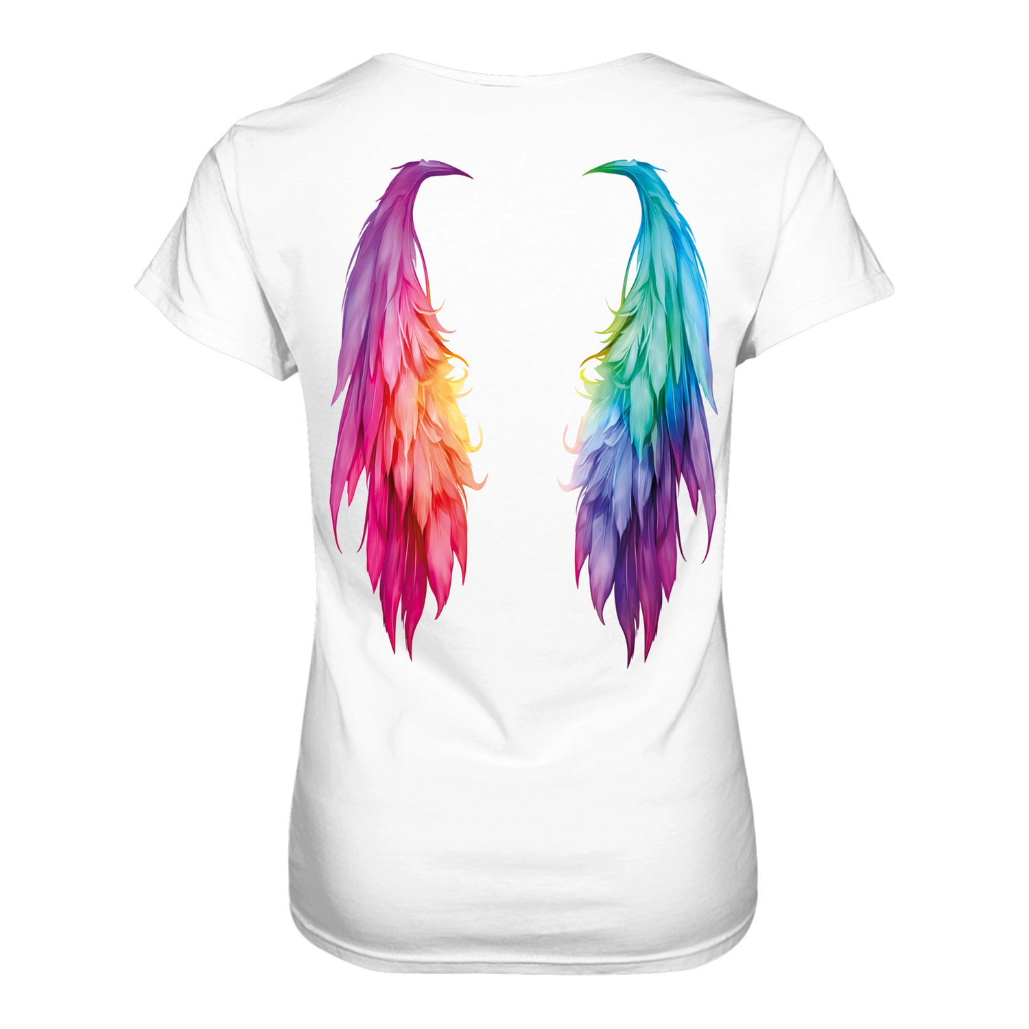 Flügel T-Shirt Tailliert