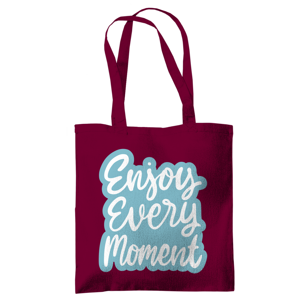 Tragetasche "Enjoy every Moment" - Grafikmagie