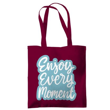 Tragetasche "Enjoy every Moment" - Grafikmagie