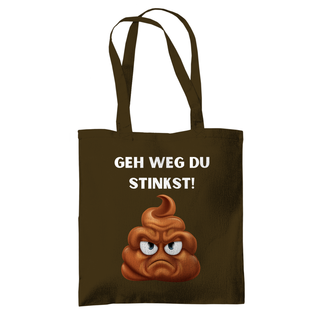 Tragetasche "Geh weg du stinkst" - Grafikmagie