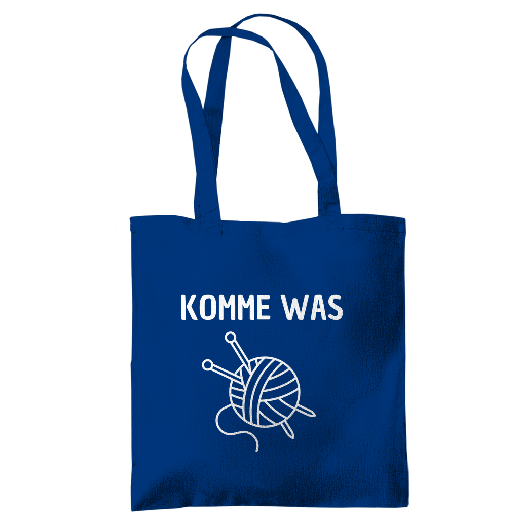 Tragetasche "Komme was Wolle" - Grafikmagie