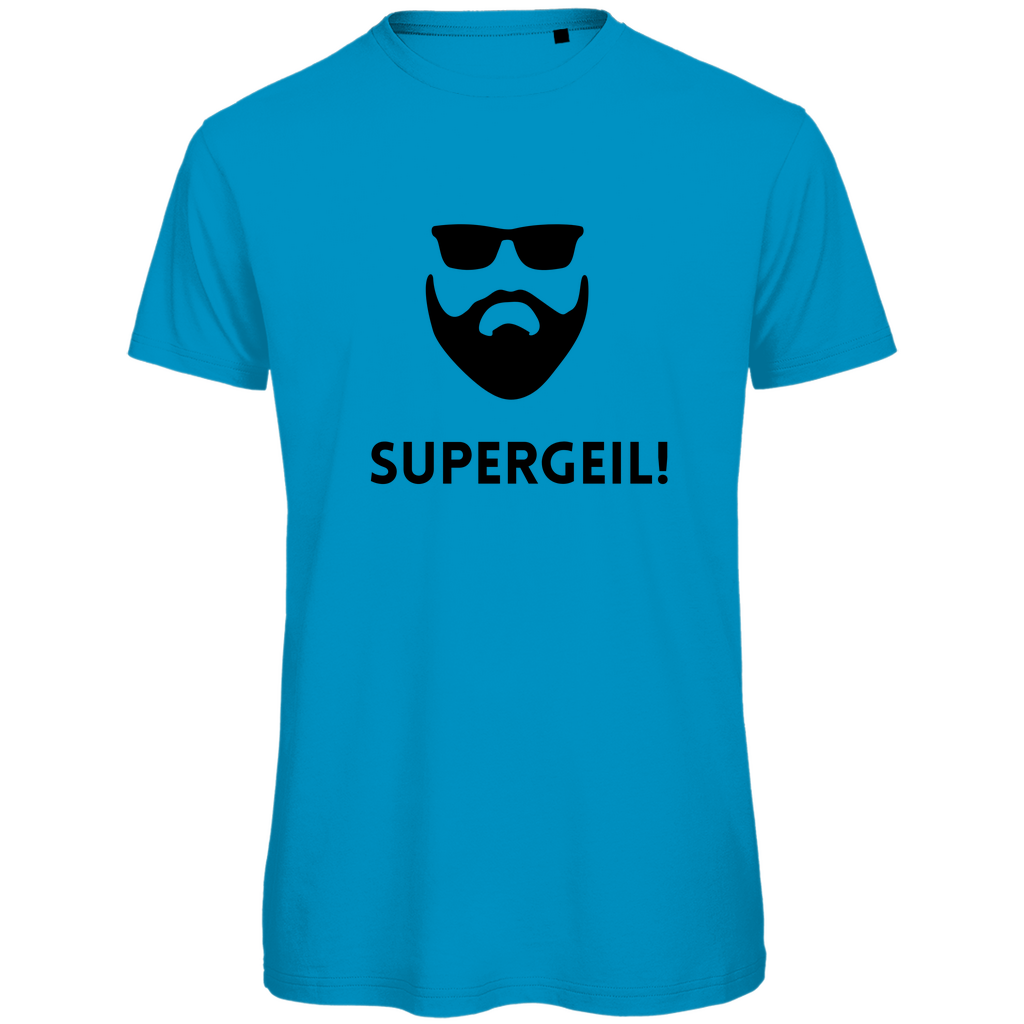 Herren T-Shirt "Supergeil" - Grafikmagie