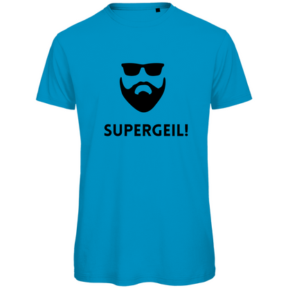 Herren T-Shirt "Supergeil" - Grafikmagie