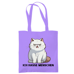 Tragetasche "Ich hasse Menschen" - Grafikmagie