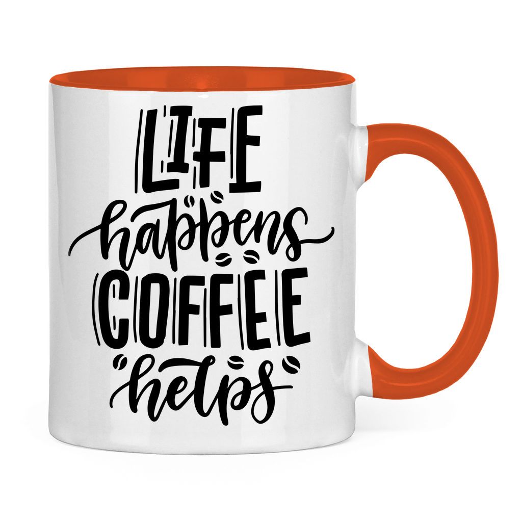 Tasse zweifarbig 