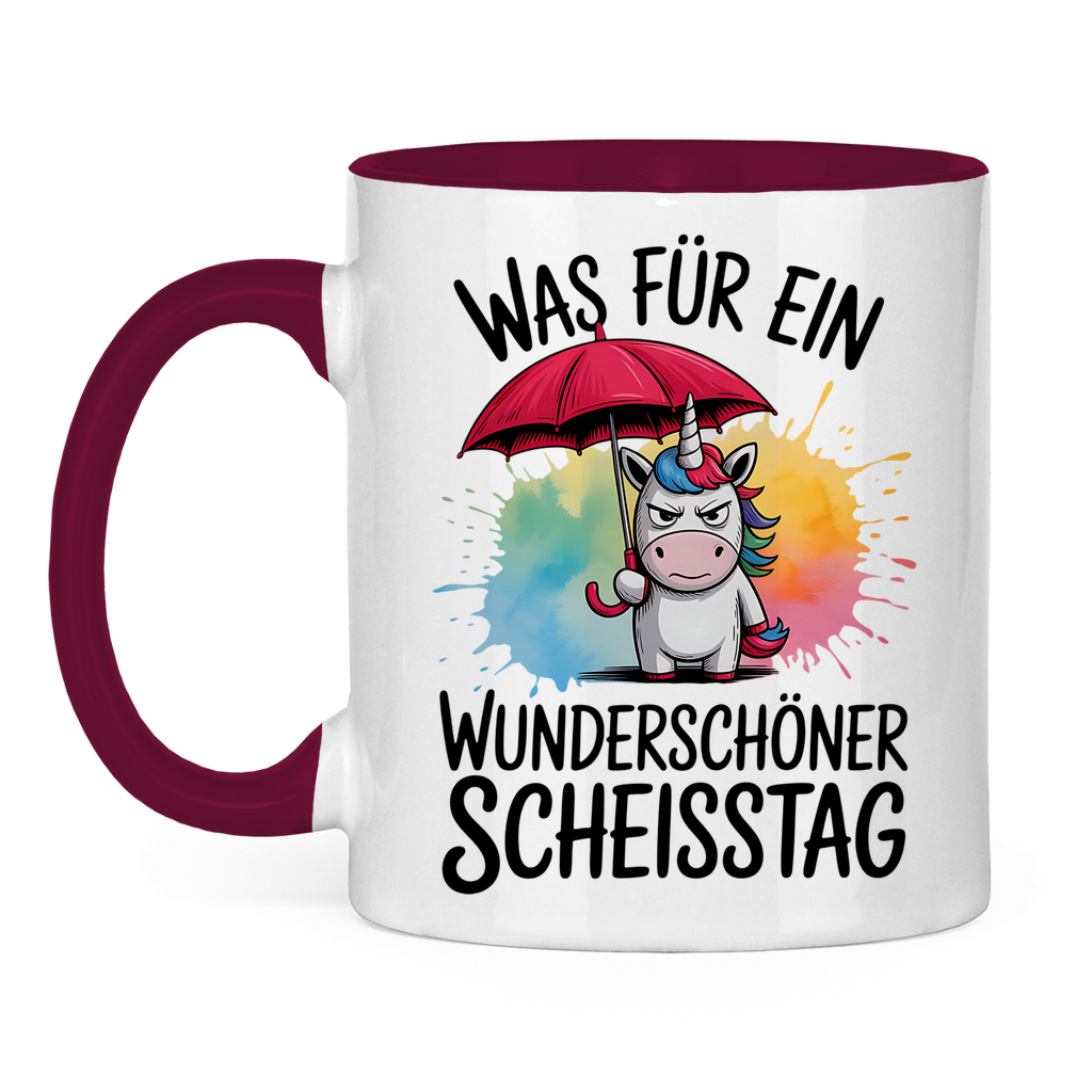 Tasse zweifarbig 