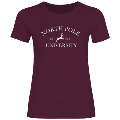 Damen T-Shirt "North Pole  University"