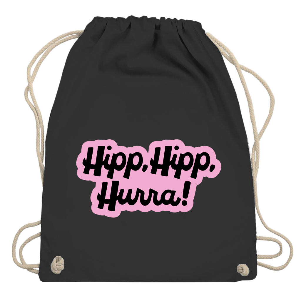Turnbeutel "Hipp, Hipp, Hurra"