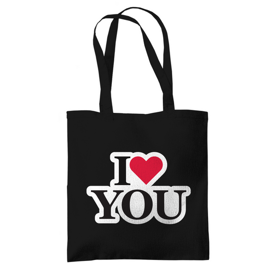 Tragetasche "I love you" - Grafikmagie