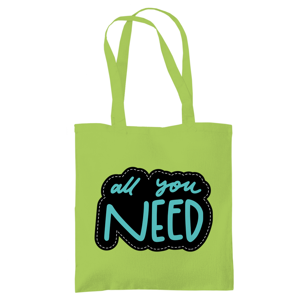 Tragetasche "all you need" - Grafikmagie