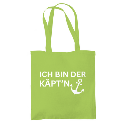 Tragetasche "Ich bin der Käptn" - Grafikmagie