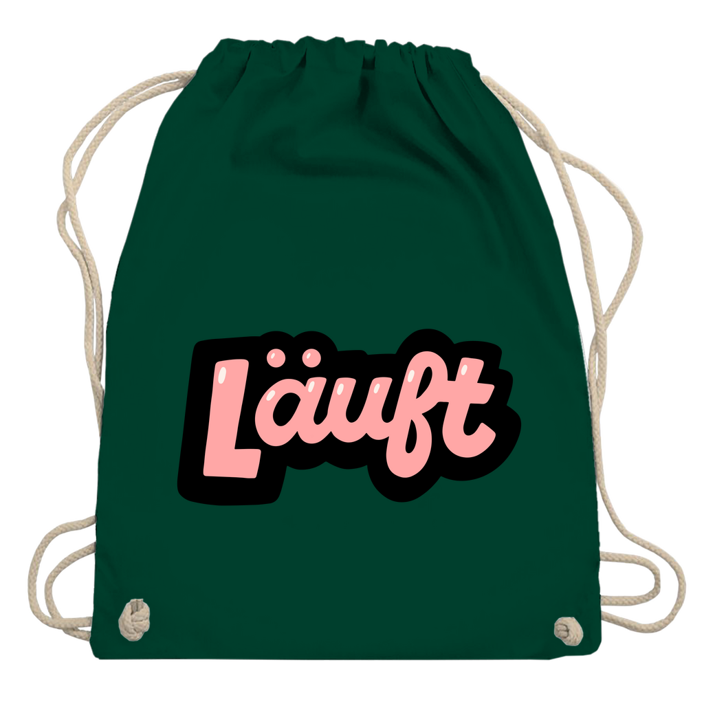 Turnbeutel "Läuft"