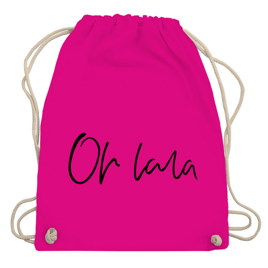 Turnbeutel "oh lala"
