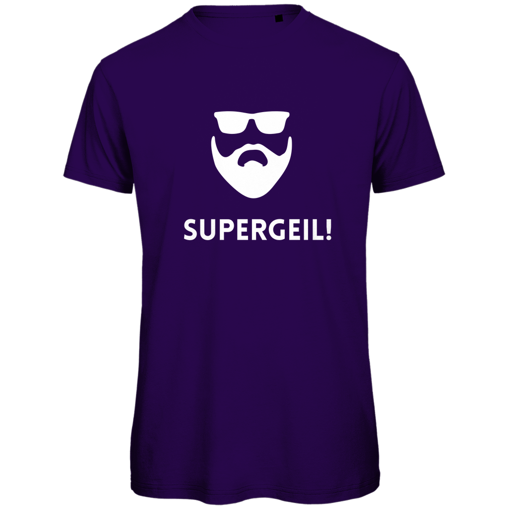 Herren T-Shirt "Supergeil" - Grafikmagie