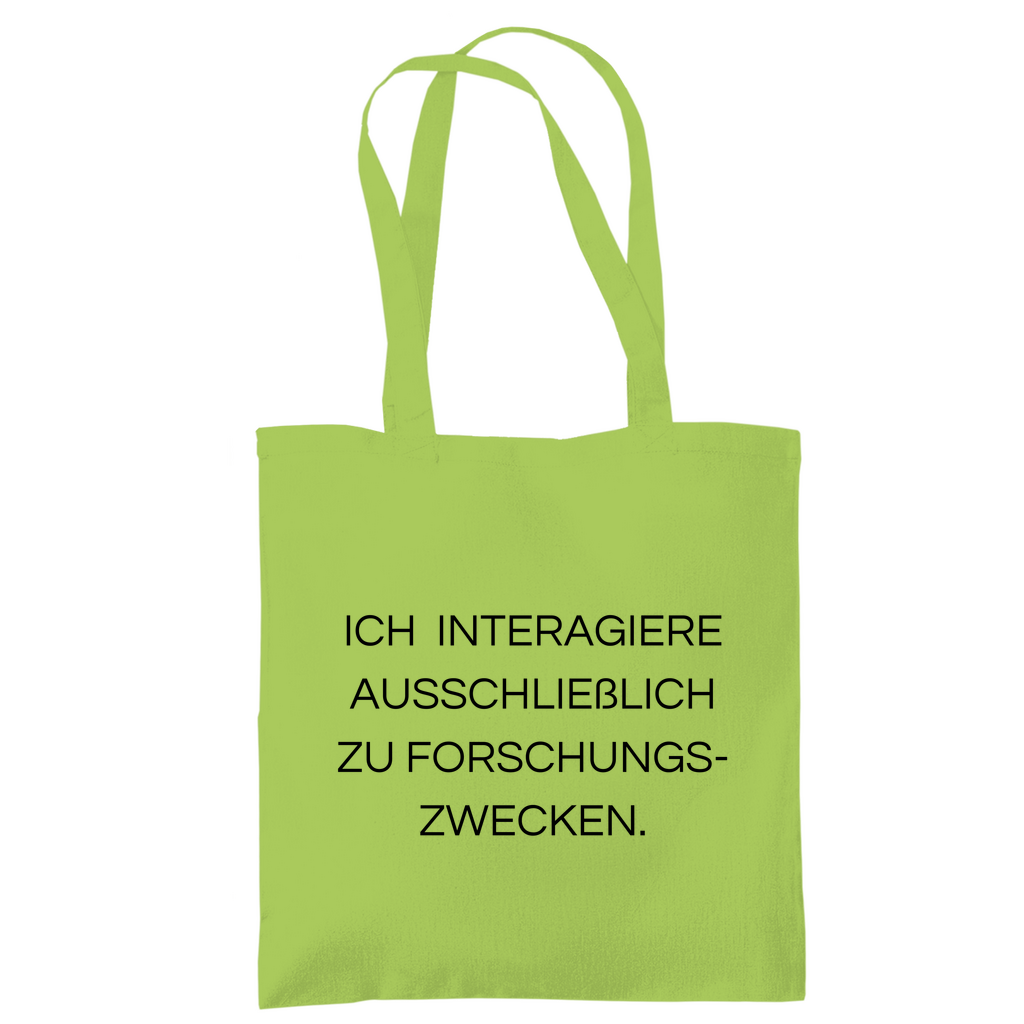 Tragetasche "Ich interagiere" - Grafikmagie