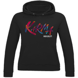Damen Hoodie "Karma regelt"