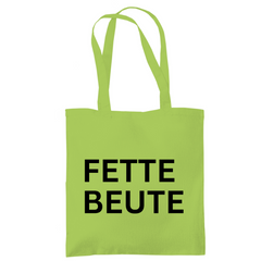 Tragetasche "Fette Beute" - Grafikmagie