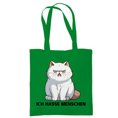 Tragetasche "Ich hasse Menschen" - Grafikmagie